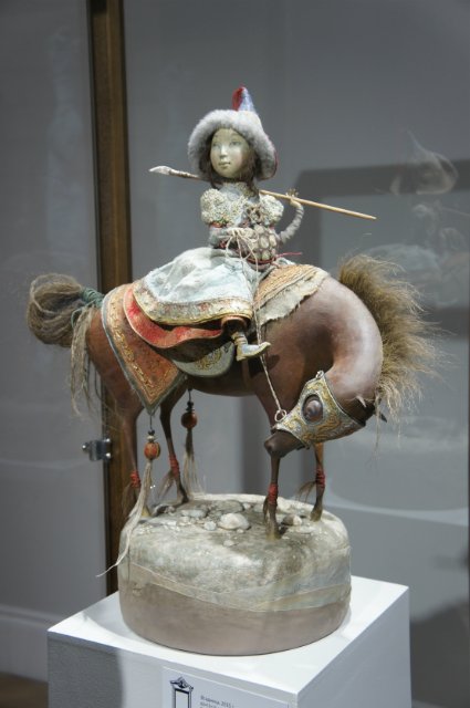 Выставка кукол по эскизам главного художника фильма "Монгол" - Даши Намдакова