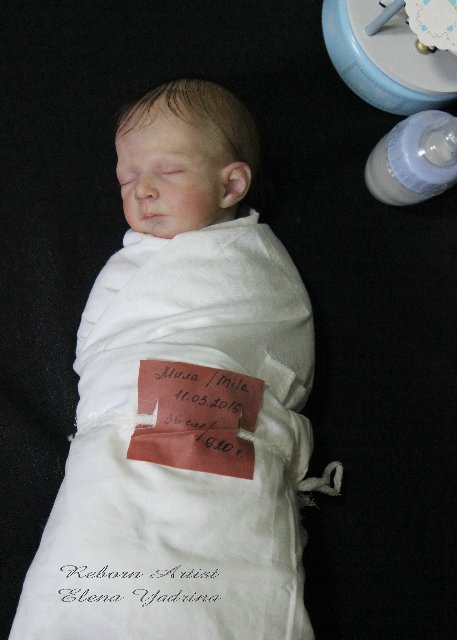 Кроха Мила. Куклы реборн Елены Ядриной (фото 6)