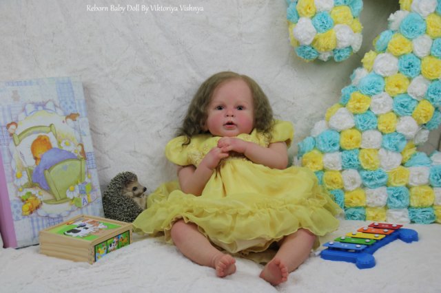 Пухляшка Джорджия... Куколка реборн Виктории Вишни | Бэйбики Пухляшка Джорджия... Куколка реборн Виктории Вишни