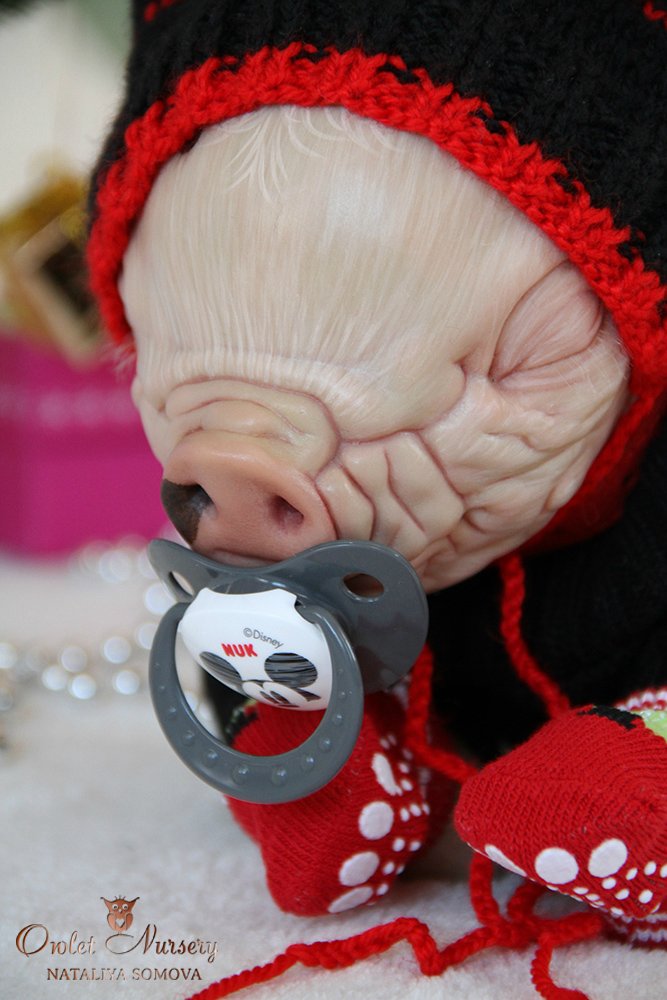 Свинка Пеппа и её младший братик Джордж. Поросята реборн Наталии Сомовой