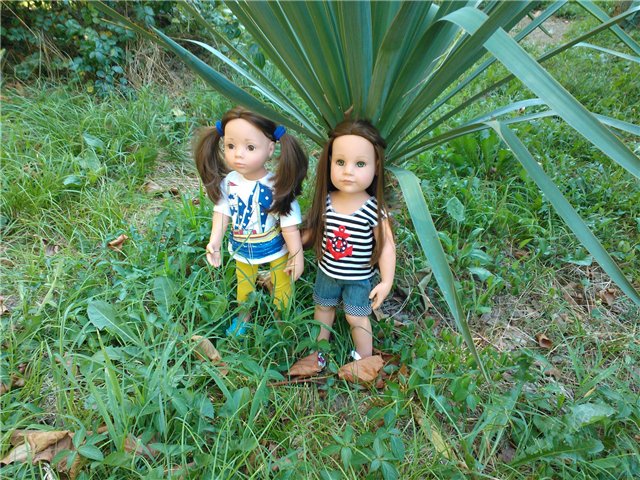 "Морская прогулка" - костюмы для девочек и мальчиков Готц и не только