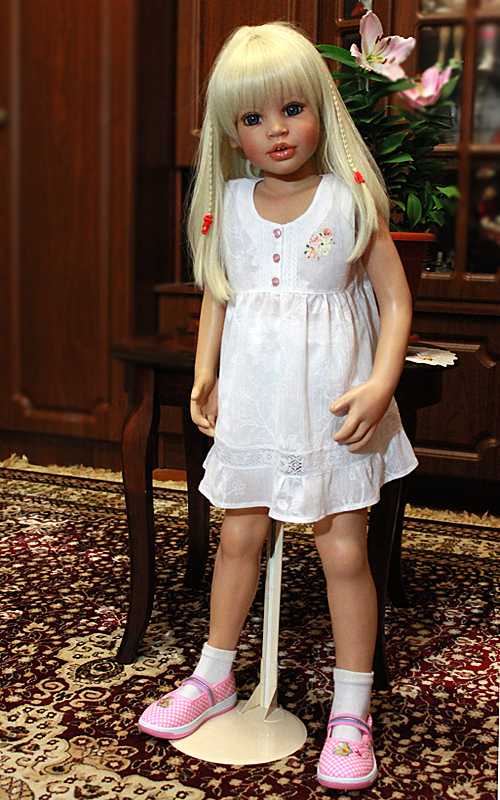 Портрет с лилиями — Куклы Susan Lippl (Сьюзан Липпл): MasterPiece