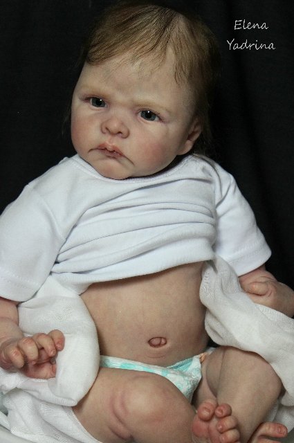 Когда солнышко хмурится... Куклы реборн Елены Ядриной