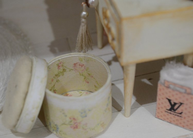 Девичья шкатулка-румбокс для кукол - Уютный чердачОК