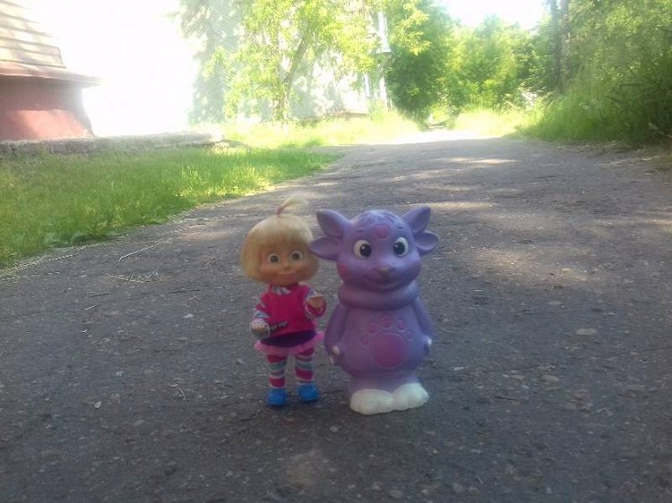 Новые Машки в кармашке — Куклы Маша и Медведь (Simba): Маша в кармашке