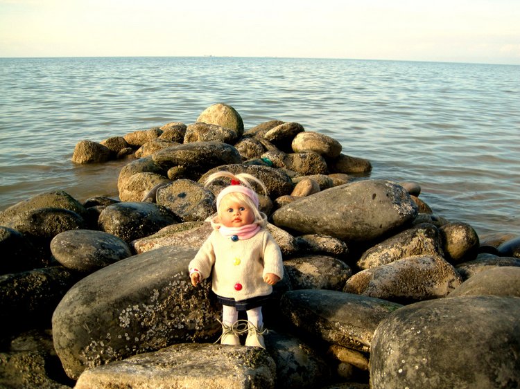 Путешествие к морю. Коллекционная кукла Фрося. Flori, Rolanda Heimer, Schildkrot