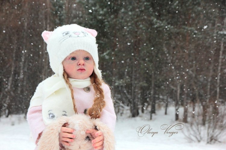 Любите ли вы Зиму так, как люблю ее я? Нэлли, кукла реборн Олеси Венгер