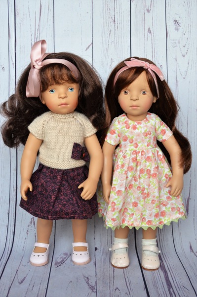 Сравнительный топик Mini Juliett Petitcollin и Janet Zwergnase