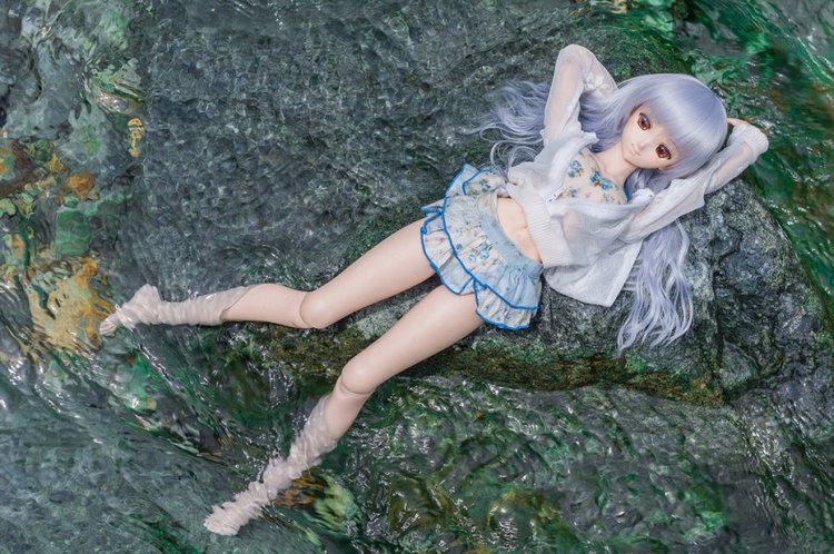 Красивые волшебные фотографии кукол от Azure Япония