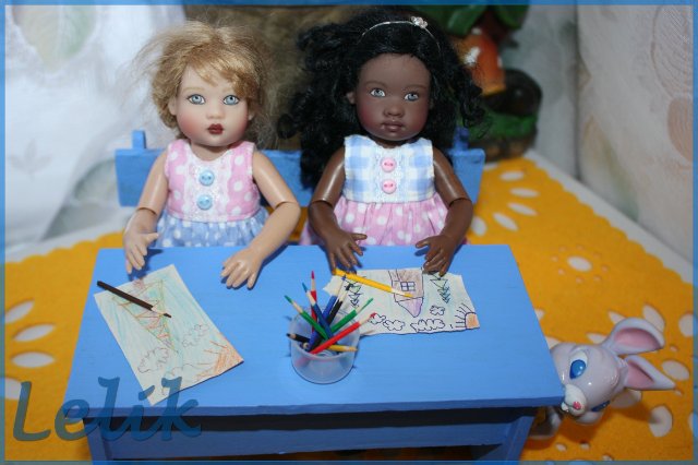 Пишем письмо деду морозу, или парта для девчонок