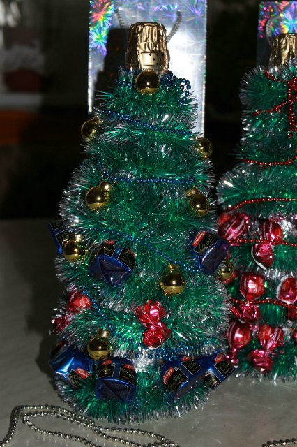 Ёлочное шампанское... Подарочки своими руками (фото 2)