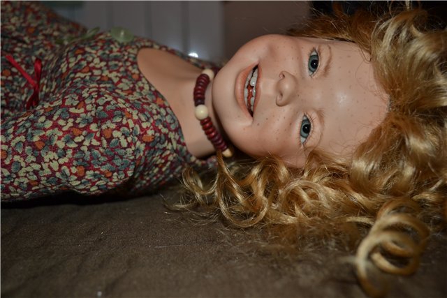 Солнышко в фарфоре! Аннушка от Heidi Plusczok (фото 2)