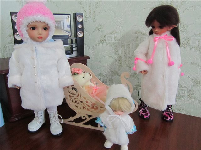 Зима уходить не спешила — Куклы Dollzone (Доллзон): BJD (БЖД) (фото 3)