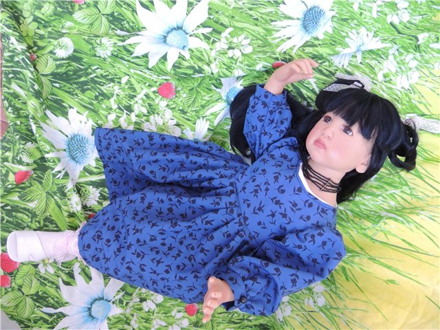 Мечты о лете)) Летняя фотосессия в зимний день и моя кареглазая модель. кукла Элизы Глазгольд (фото 3)