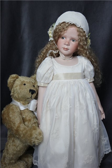 Лилу (Lilou) фарфоровая красавица от Рут Триффайзен (Ruth Treffeisen) (фото 6)