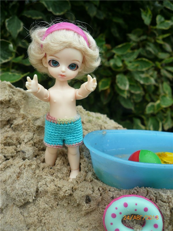 Летние забавы. БЖД куколка - Сосенка Пин