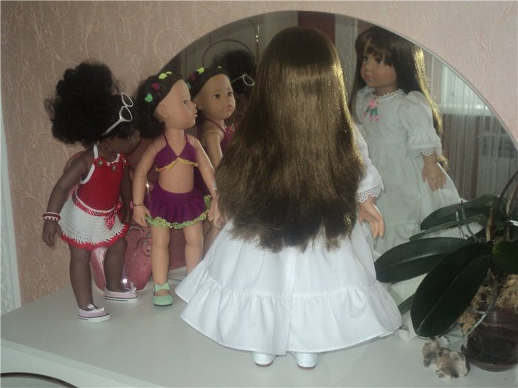 Девчушки любят наряжаться! Наряды для кукол Готц и не только (фото 5)