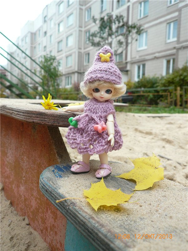 Золотая осень. Сосенка Пин - куколка БЖД | Бэйбики Золотая осень. Сосенка Пин - куколка БЖД (фото 7)