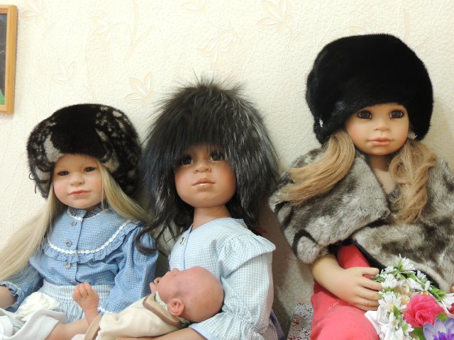 В Сибири суровые зимы. Или как мы шапки примеряли