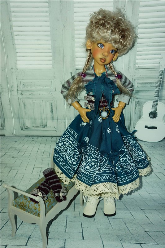 Как мы наряды делили — Куклы Kaye Wiggs (Кайе Виггс): авторские BJD (БЖД) (фото 8)