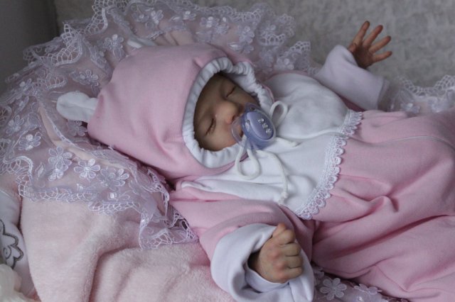 Спящая красавица Джульетта! Куколка реборн Виктории Вишни