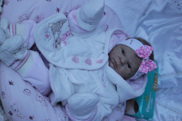 Детка Скарлет... Куколка реборн Виктории Вишни