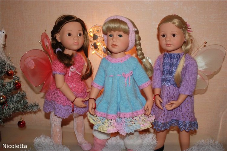 Настроение праздника и мои куклы Готц