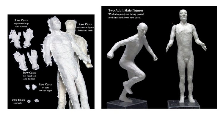 Живые композиции из бумаги от Аллена и Пэтти Экман, Allen and Patty Eckman