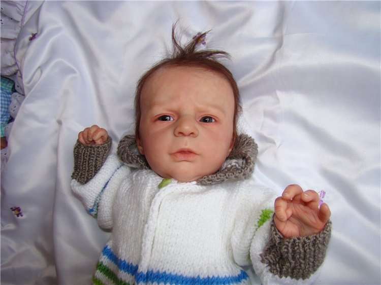 Теплый комбезик для Ангелочка (кукла-реборн молд Ангел)