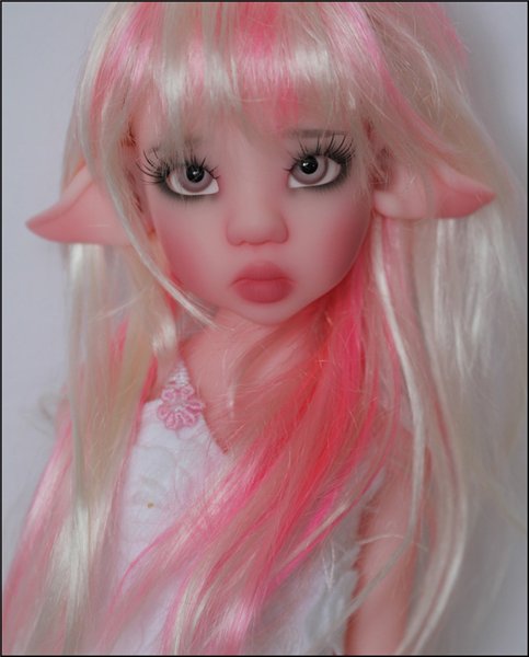 Преордер на ярко-розовую Лариссу фавна от Kaye Wiggs! Laryssa Faun in Shell Pink (фото 6)