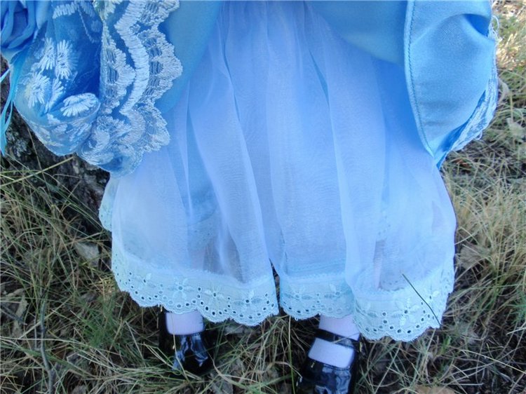 Чудеса с переодеванием продолжаются, моя Люсенька в голубом (фото 8)