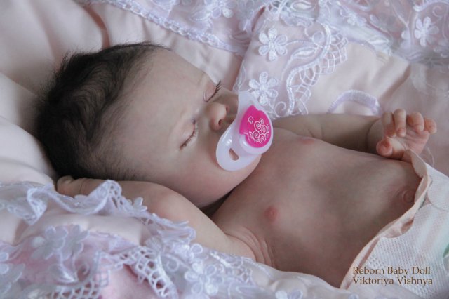 Моя лапушка Коко... Куколка реборн Виктории Вишни