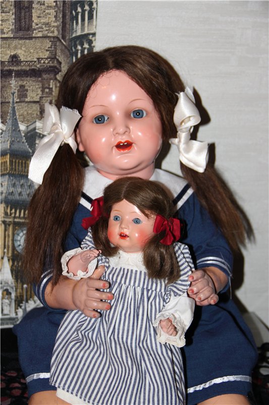 Мои новенькие девчонки. Антикварные куклы от Bruno Schmidt и Kämmer & Reinhardt