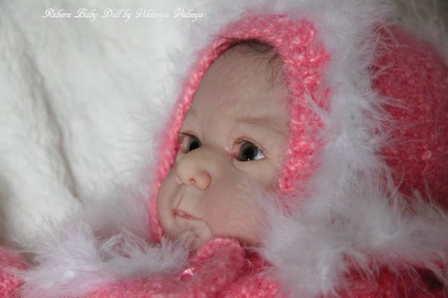 Моя малышка из нового молда Matis от Gudrun Legler. Куколка реборн Виктории Вишни