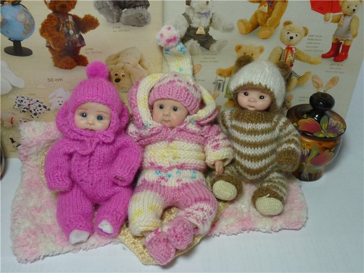 Сильвестор и малышки… Мех и полимерная глина