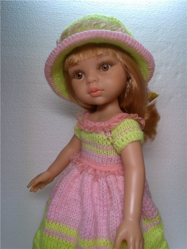 Игровые куклы Paola Reina, моя Дашенька и новое платье (фото 9)