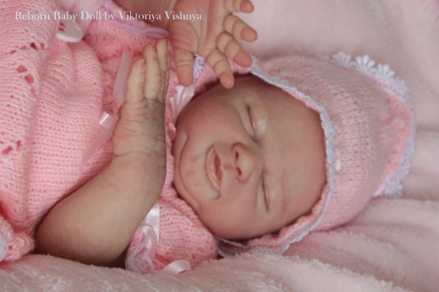 Крохотулька Angeli от Elisa Marx. Куколка реборн Виктории Вишни