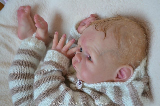 Малыш реборн Кирюшка - печенюшка (фото 4)