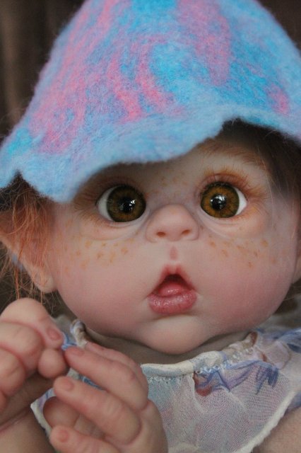 Офелька-Цветочек. Кукла реборн Элины Кудрявцевой