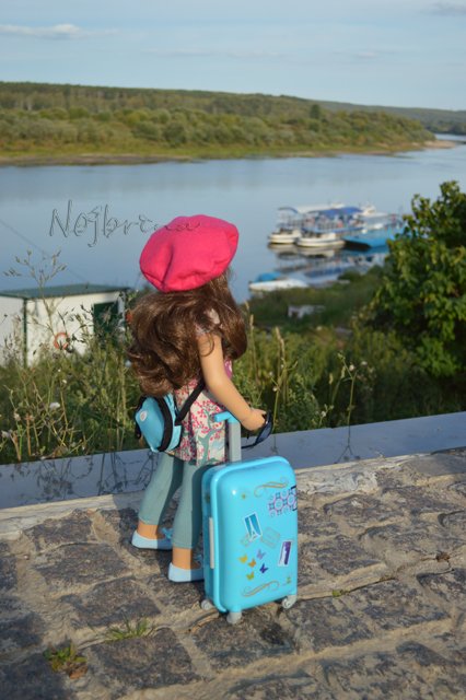 Француженка в провинции. Куклы Sylvia Natterer finouche от Petitcollin и minouche от Kathe Kruse (фото 10)