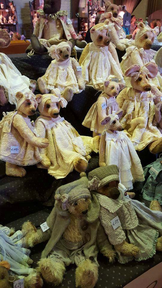 Выставка кукол, мишек тедди, кукольных домиков и миниатюры в Den Bosch (Нидерланды) 24-25 октября 2015 год. Часть вторая