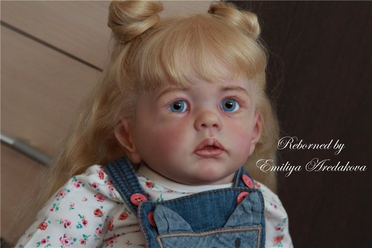 Вилмочка, преображение... Кукла реборн Эмилии Аредаковой