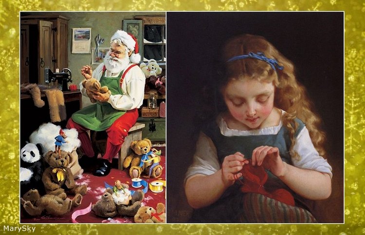 В первый день зимы — Текстильные игрушки и примитивы: кофейные (фото 2)