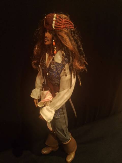 Джек Воробей ооак - портретная кукла (фото 3)