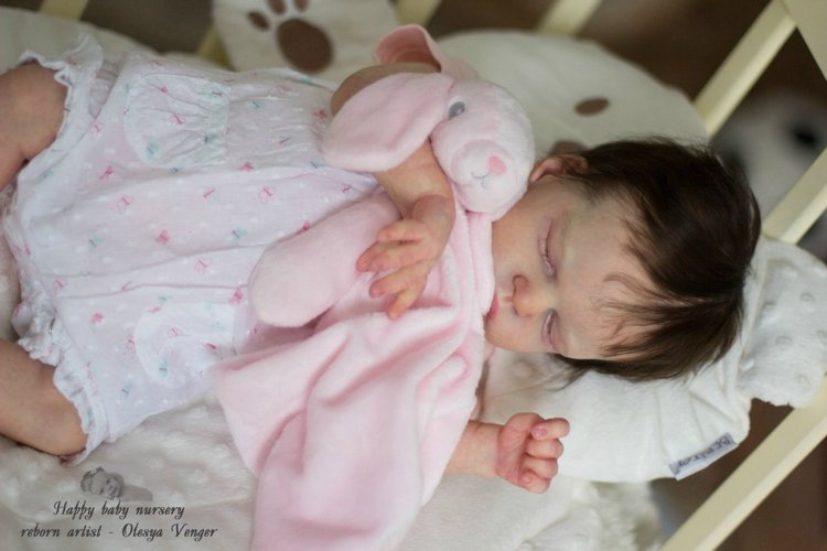 Настюшка - Прелестюшка. Кукла реборн Олеси Венгер