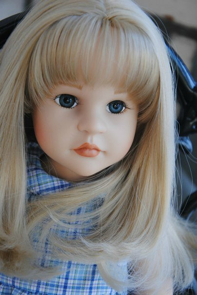 Мой мечтательный ангелочек. Жизель II 2005г от Gotz & Steiff (фото 4)