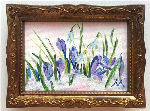 Весна! Куклы, картины, цветы (фото 7)