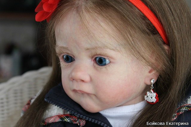 Кукла реборн Frida от Karola Wegerich в моём исполнении