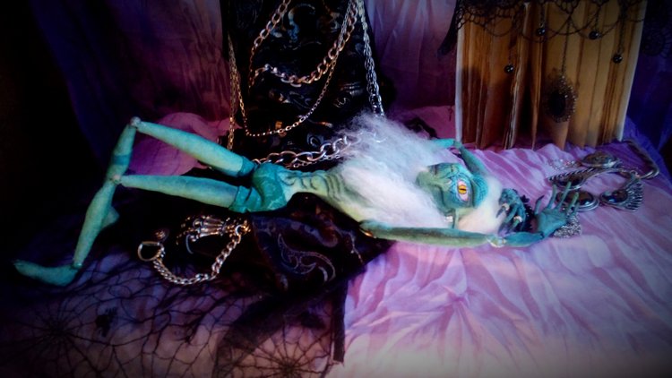 Готы Пегаса: рейф Тодд | Бэйбики Готы Пегаса: рейф Тодд — Авторские куклы ручной работы: текстильные