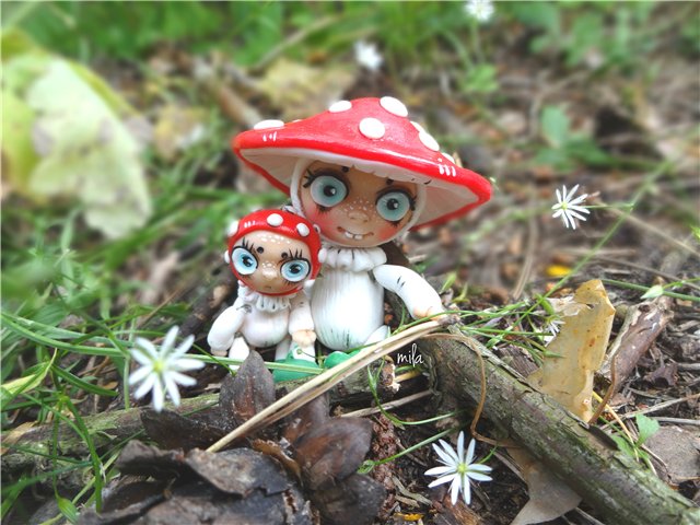 Игрушки для кукол. Лучи добра от Милы. Зверята в лесу (фото 7)